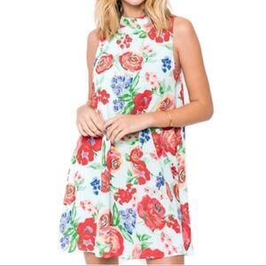 NWOT Everly Kira Floral Dress Sz S